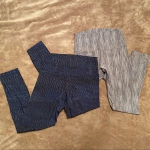 Lululemon Wunder Under High Rise 7/8 length.